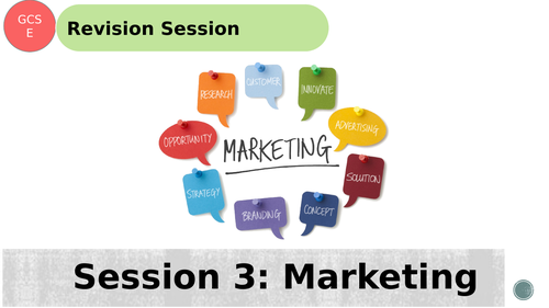 GCSE Business Revision Lesson: Topic 5 - Marketing | Teaching Resources