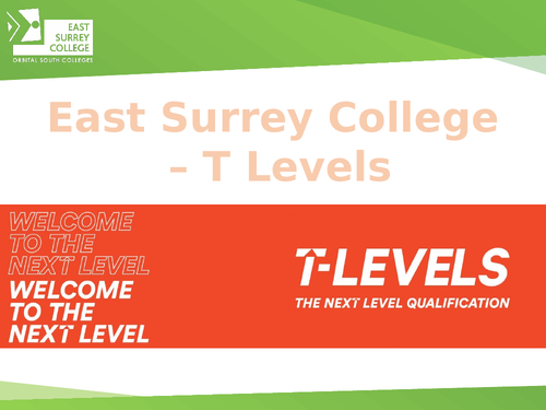 Tutorial Toolkit - T Levels | Teaching Resources
