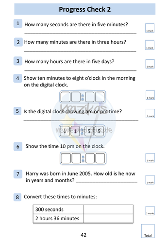 Time Workbook - Functional Skills Maths - Entry Level 3 | Teaching ...