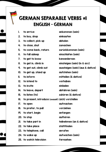 german-separable-verbs-list-freebie-1-teaching-resources