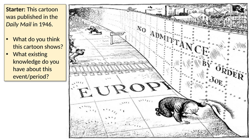 OCR A-Level History Y113: 3.5 Churchill's 'Iron Curtain' speech (FULL LESSON)