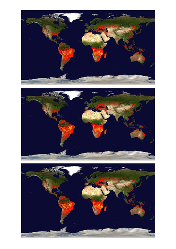 AQA A-level Geography; 3.1.5.6. Fires in Nature Lessons (3-Hour Bundle ...