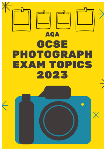 Aqa Photography Gcse Exam 2024