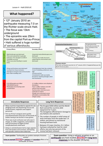 haiti earthquake 2010 case study quizlet