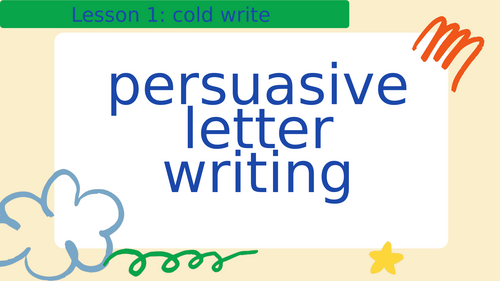 Year 2/3 Talk For Writing Persuasive Letter - The Day The Crayons Quit ...