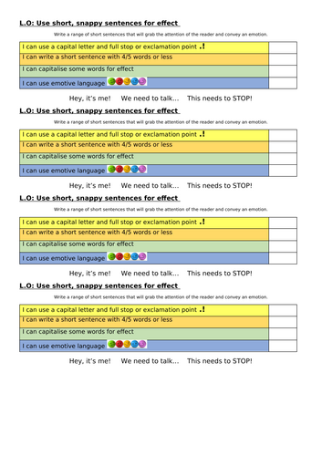 Year 2/3 Talk For Writing Persuasive Letter - The Day The Crayons Quit ...