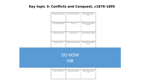 American West Edexcel Complete Revision Lesson 7