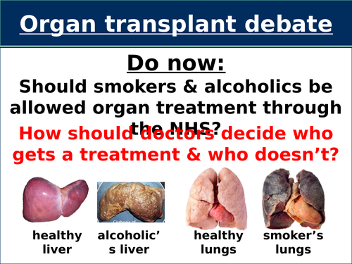 Diet, alcohol and smoking (health) KS3 Whole topic lessons (middle ...