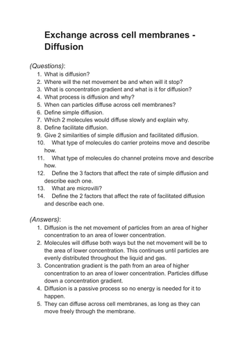 CONCISE A* A Level Biology Topic 2 Cells & Cell Membrane Revision Notes ...