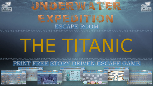 Titanic Escape Room Quiz | Teaching Resources