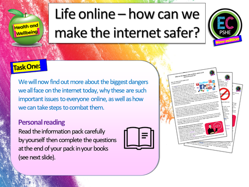 Online Safety + Social Media PSHE | Teaching Resources