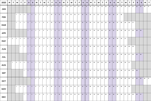 2023 A3 Planner | Teaching Resources