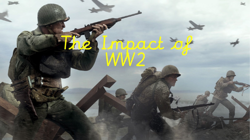 Year 6 History WW2 Unit | Teaching Resources