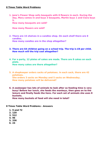 8-times-table-word-problems-teaching-resources