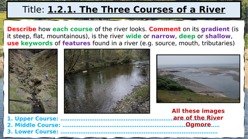 WJEC GCSE Theme 1: L2: River Courses