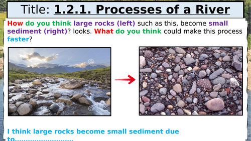 WJEC GCSE Theme 1: L3: River Processes