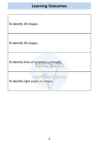 Shape - Functional Skills Maths - Entry Level 3 - PowerPoint Lesson and ...