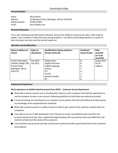 Unit 8 Recruitment and Selection Process | Teaching Resources