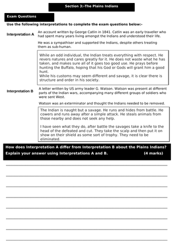 American West AQA8145 1-9 Revision Guide | Teaching Resources