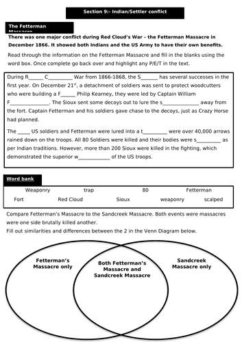 American West AQA8145 1-9 Revision Guide | Teaching Resources