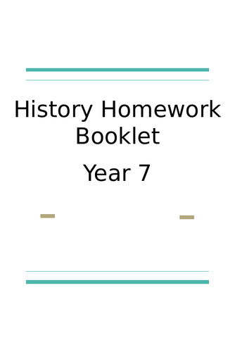 homework books ks3