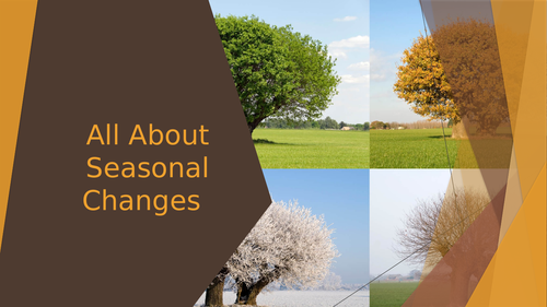 All About Seasonal Changes Biology Diagrams