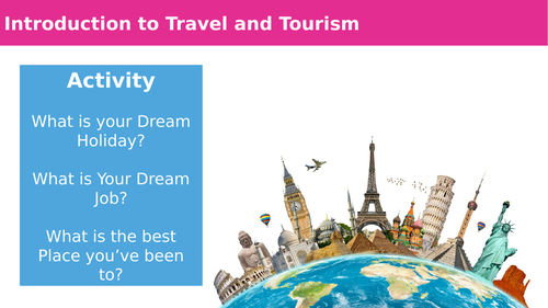 Introduction to Travel and Tourism (Introductory Lesson for Level 3 ...