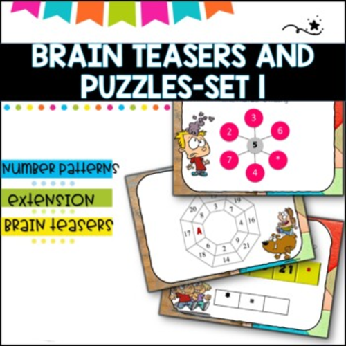 Puzzles and Bell ringers for Upper Primary- Set 1 | Teaching Resources