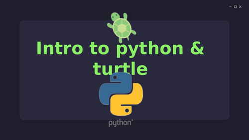 Python Turtle Unit | Teaching Resources