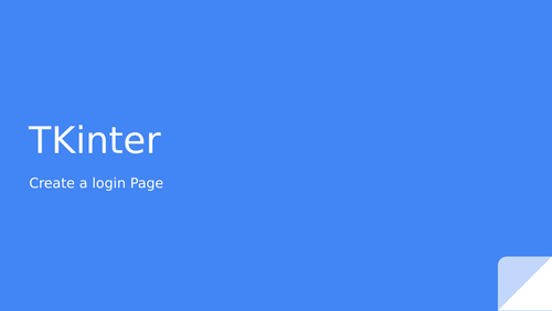 SOW Python GUI - Using Tkinter | Teaching Resources