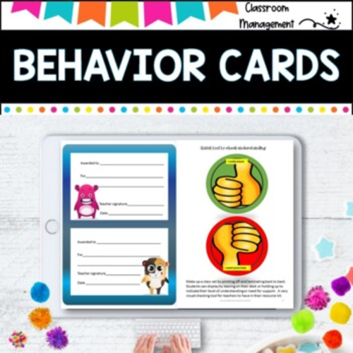 Behavior Management- Awards and Printables | Teaching Resources