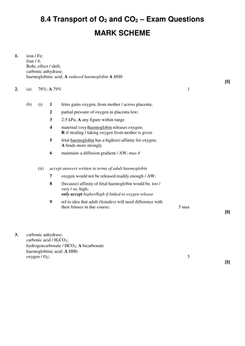 Animal transport topic for OCR A level. MODULE 3: EXCHANGE AND ...