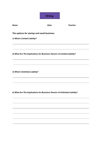 EDEXCEL BUSINESS GCSE REVISION CARDS visual data 7