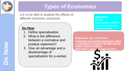 Types of Economies