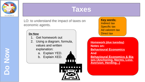 Taxes Economics