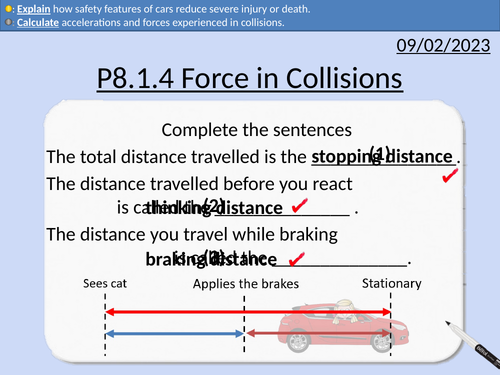GCSE Physics: Forces in Collisions | Teaching Resources