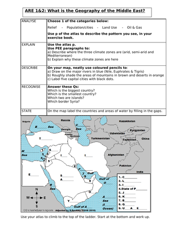 The Middle East -16 lesson SOW for KS3 | Teaching Resources