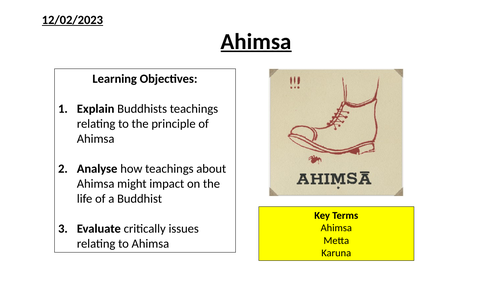 A Level Buddhism: Edexcel Unit 6