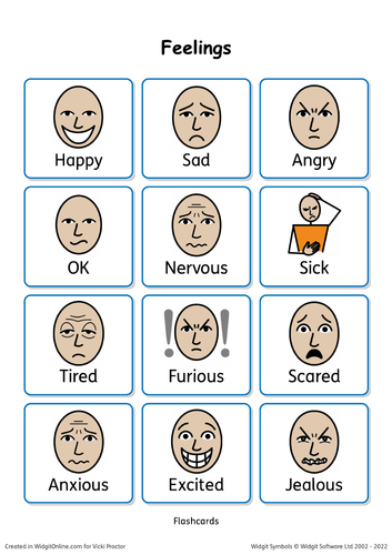 Emotions/Feelings Symbol Supported Resource Pack for Learners with SEND ...