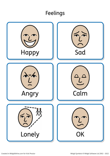 Emotions/Feelings Symbol Supported Resource Pack for Learners with SEND ...