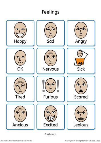 Emotions/Feelings Symbol Supported Resource Pack for Learners with SEND ...