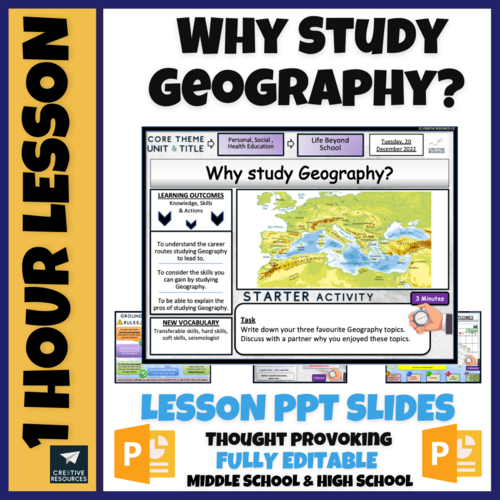 Why Study Geography? + Careers 