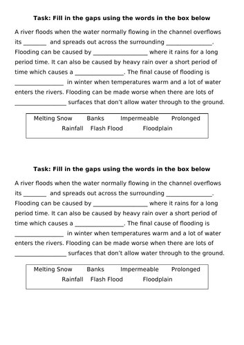 Rivers Full Unit of Lessons KS3 | Teaching Resources
