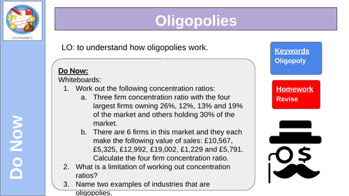 Oligopolies