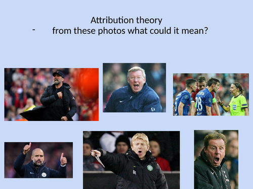 Attribution Theory - A Level PE