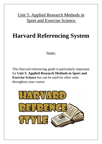 Harvard Reference Guide