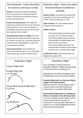 OCR PE A Level Paper 1 Revision Cards | Teaching Resources