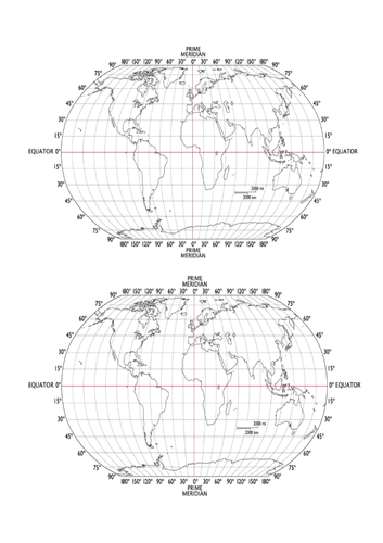 Longitude and Lattitude | Teaching Resources