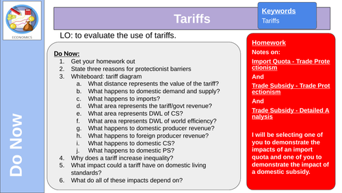 Tariffs