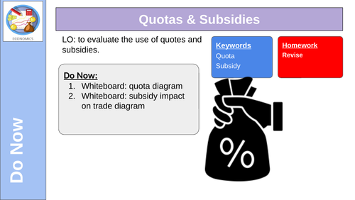 Quotas Domestic Subsidy